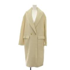 ザラ ZARA ロングコート チェスター ダブルボタン アウター XS ホワイト /YM ■MA