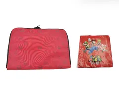 【セット】新品　SUPER MARIO　バッグインバッグ＋新品　SUPER MARIO　クリーナークロス（Nintendo Switch）