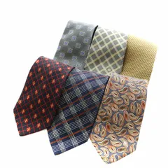 ダンヒル dunhill ネクタイ 6本セット まとめ売り まとめ売 総柄 チェック柄 シルク 絹 マルチカラー 青 ブルー 紺 ネイビー ベージュ /AN1 ■GY14