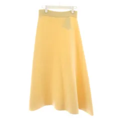 ジルサンダー JIL SANDER 23AW フレアニットマキシスカート ロング ウール カシミヤ混 32 アイボリー J02MA0014 /AN51のサムネイル