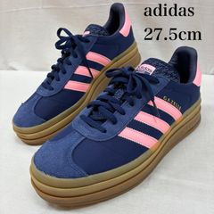 新品 アディダス W ガゼル ボールド ダークブルー ピンクスパーク 27.0 