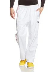 新品 [CONVERSE(コンバース)]バスケ パンツ ウォームアップパンツ(サイドフルオープン) 撥水 透湿 CB162501P ホワイト/ネイビー 日本 M (日本サイズM相当)
