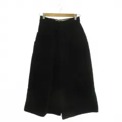 ツモリチサト TSUMORI CHISATO ワイドパンツ 2 黒 ブラック ガウチョ ハイウエスト TC63FF620 /CK39 ■GY58のサムネイル