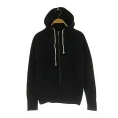 ドレステリア DRESSTERIOR ジップアップパーカー スウェット 裏起毛 1 ブラック /MY ■OS