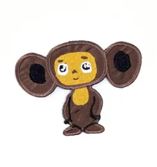 再入荷！送料無料！ ★刺繍アイロンワッペン★【 チェブラーシカ（Cheburashka）】 〚アメリカン雑貨 アメトイ〛