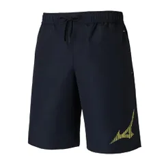 新品 [ミズノ] スイムショーツ ウォーターショーツ ブラック/イエロー