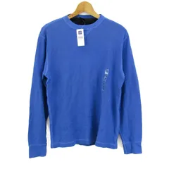 ギャップ 長袖Ｔシャツ トップス ワッフルT ロンT 未使用品 メンズ Sサイズ ブルー GAP