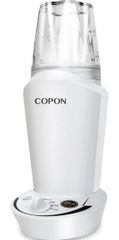 【迅速に発送】小型精米機 家庭用 COPON 0.5~2合 栄養を含んだ胚芽を残した精米 玄米 白米 無洗米 ホワイト cf88d4cc