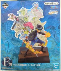 BANDAI SPIRITS 一番くじ ワンピース WT100記念 尾田栄一郎描き下ろし大海賊百景 F賞 サボ 大海賊百景 フィギュア
