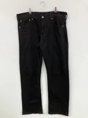 LEVI STRAUSS & CO. リーバイストラウスアンドカンパニー デニムパンツ W32 L32 ブラック フルレングス 無地 ワイド・ルーズ ストレート レギュラー リジッド・ワンウォッシュ