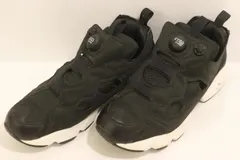 【中古】 Reebok メンズスニーカー 27cm INSTA PUMP FURY Reebok 27cm 黒 ブラック ロゴ
