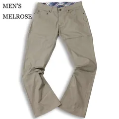 MEN'S MELROSE メンズメルローズ 通年 ブーツカット★ ストライプ デニム パンツ ジーンズ Sz.4　メンズのサムネイル