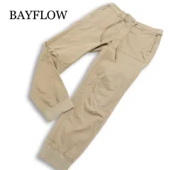 BAYFLOW ベイフロー 通年★ ストレッチ テーパード イージー ジョガー パンツ Sz.2 メンズ