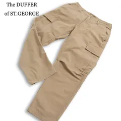 The DUFFER of ST.GEORGE ダファー オブ セントジョージ 通年 膝立体★ テーパード カーゴ パンツ Sz.S メンズのサムネイル