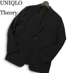 UNIQLO × Theory ユニクロ × セオリー 春夏 感動ジャケット★ アンコン テーラード ジャケット Sz.S　メンズ 黒