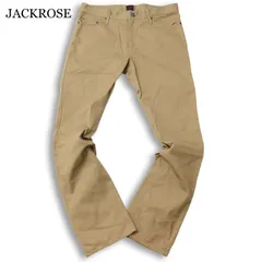 JACKROSE ジャックローズ 通年★ コットン ツイル チノ パンツ Sz.5 メンズ ベージュのサムネイル