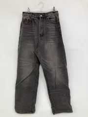 CLASSICAL ELF クラシカルエルフ デニムパンツ M ブラック フルレングス 無地 スタンダード ストレート ハイウエスト ヴィンテージ