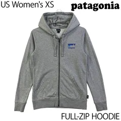 【USED／ウィメンズXS】PATAGONIA ジップアップ フーディ ヘザーグレー