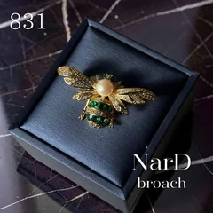 神秘的な森の宝石 パールの蜜蜂ブローチ　ミツバチ 淡水パール パール 真珠 ハチ Bee 昆虫モチーフ CZ キュービックジルコニア かわいい キラキラ フォーマル 新品 高級感 大人 上品 贈り物 プレゼント ギフト お呼ばれ 入学式 卒業式 発表会 結婚式