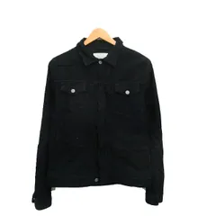 ナノユニバース nano universe コーデュロイ ジャケット コットン シンプル L ブラック 黒 /KT30