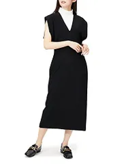 新品 [スナイデル] レイヤードノースリワンピ SWFO224074 レディース BLK 1