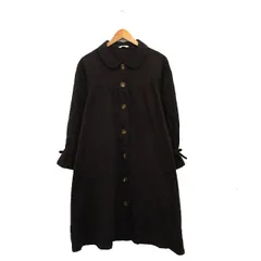 エヘカソポ サマンサモスモス ehka sopo SM2 シャツ ワンピース 長袖 ロング シンプル F ブラウン 茶 /KT16