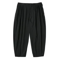 PORTER CLASSIC ポータークラシック POPLIN BEBOP PANTS BLACK ポプリン ビバップ パンツ ブラックのサムネイル