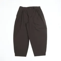 PORTER CLASSIC ポータークラシック POPLIN BEBOP PANTS BROWN ポプリン ビバップ パンツ ブラウンのサムネイル
