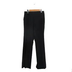 イネド INED スラックス パンツ センタープレス シンプル 7 ブラック 黒 /KT16