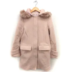 スナイデル SNIDEL フェイクファー フードコート アウター ミドル ジップアップ 比翼仕立て 1 ベージュ /NT4