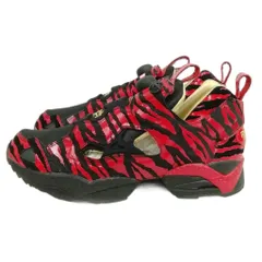 リーボック Reebok 1-J11950 INSTAPUMP FURY インスタ ポンプフューリー スニーカー 虎柄 28cm レッド ブラック
