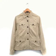 セオリー Theory ステンカラー ジャケット コットン シンプル 4 ベージュ /KT19