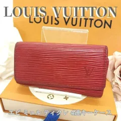 LOUIS VUITTON ルイヴィトン エピ ミュルティクレ4 M63827 レッド 4連キーケース LV キーケース スペイン製 1029