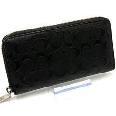 オープン価格】新品COACH 長財布 エンボス加工オプアート - メルカリ