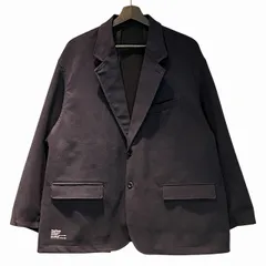 フレッシュサービス　fresh service EDITOR’S JACKET テーラードジャケット 2B スタンドカラー 内ベルト 立体裁断 S 濃紺 ネイビーのサムネイル