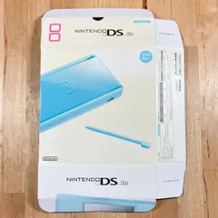 【非売品】ディスプレイ用外箱 ニンテンドーDSlite アイスブルー