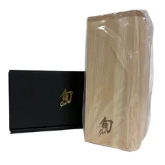 【未使用】貝印 旬 Shun ナイフブロック 包丁スタンド 包丁立て ナイフスタンド 木製 キッチン収納 包丁収納 内袋未開封のサムネイル