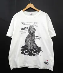 ★4975☆EDWIN × KIDILL × Jamie Reid  エドウイン×キディル×ジェイミー・リード Poodles Blood Print T Shirts☆ Tシャツ 20AW　L