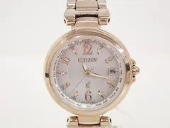 ★5046☆CITIZEN シチズン xC クロスシー エコドライブ 電波ソーラー H246-T026745 Happy Flight Theater ＆ Romance EC1037-51A 腕時計