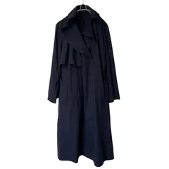 【美品】BARNEYS NEWYORK バーニーズニューヨーク トレンチコート スプリングコート ネイビー サイズ38【ZK99】