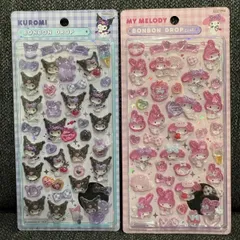 正規品 サンリオ ボンボンドロップシール 第2弾 マイメロディ クロミ 2点セット クーリア　大