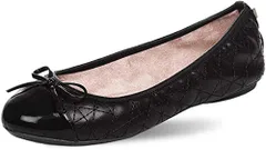 新品 [バタフライツイスト] バレエシューズ オリビア 携帯 靴 収納 フラットシューズ パンプス バレエシューズ リボン 折りたたみ ポケッタブル 携帯スリッパ (約24.5cm) 39 BLACK B21036