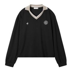 OVERLAP LOGO V NECK PISTE BLACK - メルカリ