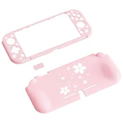 PlayVital ZealProtect Nintendo Switch Liteに対応用保護シェル、Switch Liteに対応用人間工学に基づいたデザインしたハードシェル、ジョイコンのシェル＆グラスフィルム＆サムライカバー＆ボタンキャップは付属してい 0