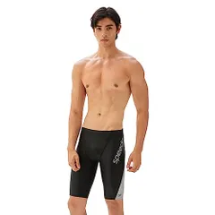 新品 Speedo(スピード) フィットネス水着 Comfort Lap Jammer コンフォートラップジャマー メンズ SF62301 シルバー M