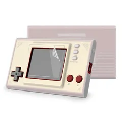 PlayVital Nintendo Game & Watch: Super Mario Bros 対応用シリコンカバー保護ケースや画面保護フィルム 2枚セット【クリア】 1