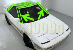 トヨタ純正 AE85/AE86 レビン トレノ フロント ガラス モール 5点 