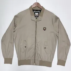 SWAGGER スワッガー 00's Y2K archive コットン ギャバジン ワンポイント スイングトップ ブルゾン ジャケット size.X ベージュ 裏原のサムネイル