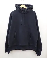 ★4983☆STUSSY ステューシー BACK HOOD APPLIQUE HOODIE パーカー　L