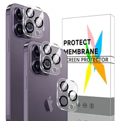 対応 iPhone 14 Pro/iPhone 14 Pro Max カメラカバー レンズフィルム apple iPhone14 Pro 【 3枚入り 】seninhi 旭硝子材質 iPhone14 Pro Max カメラフィルム 強化ガラス 保護カバー  1